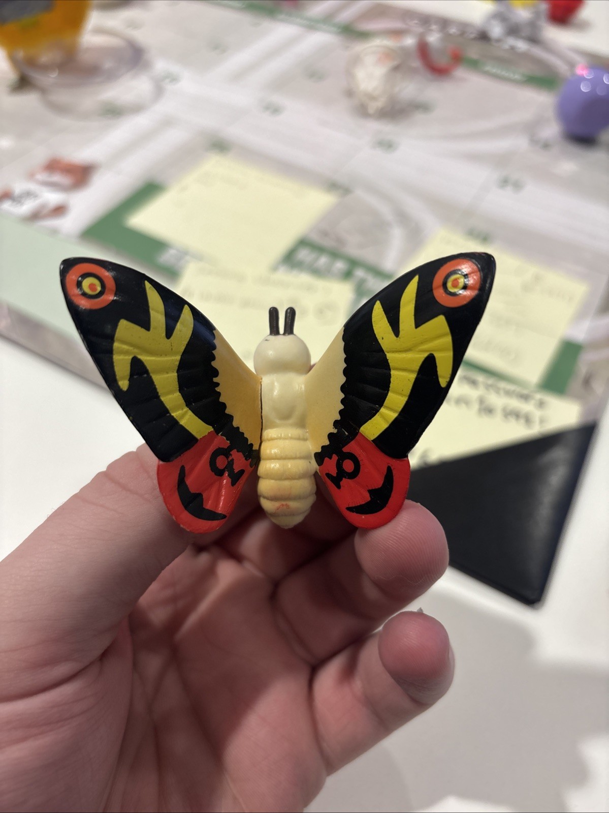 GODZILLA FIGURE MINI PVC KAIJU MONSTER ISLAND TRADING MOTHRA BUTTERFLY VS 