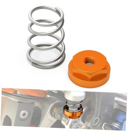  Rear Brake Pedal Return Spring Compatible with KTM 125-530 SX/SX Orange