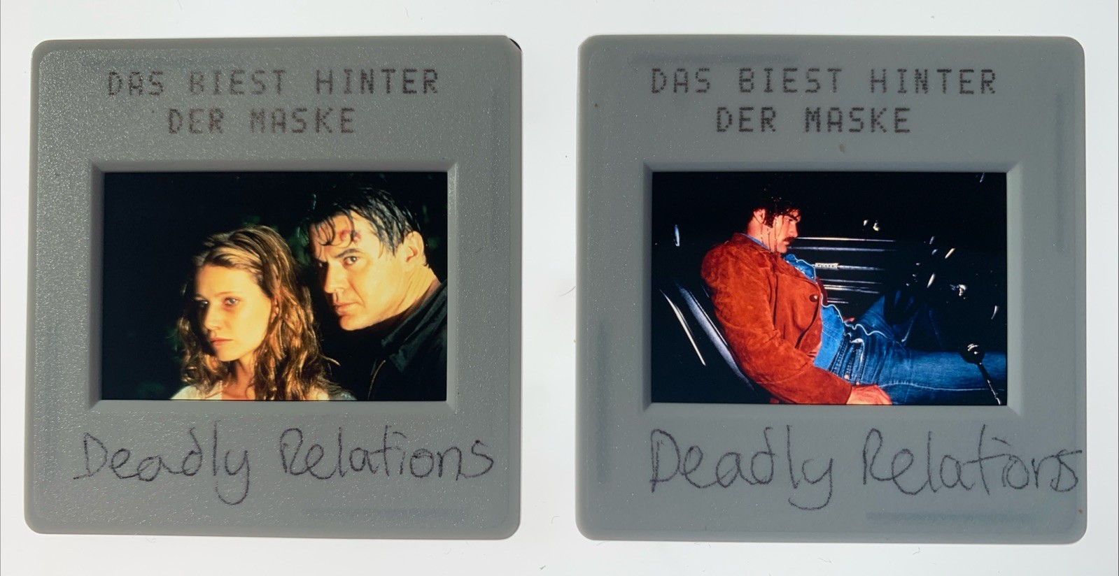 DEADLY RELATIONS Gwyneth Paltrow Robert Urich 1993 35mm Publicity Slides x2