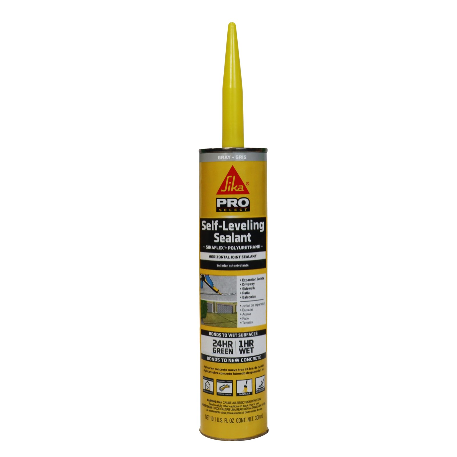 SIKA Sikaflex Self-Leveling Sealant, Gray 10.1 fl. oz (Pack of 1), 