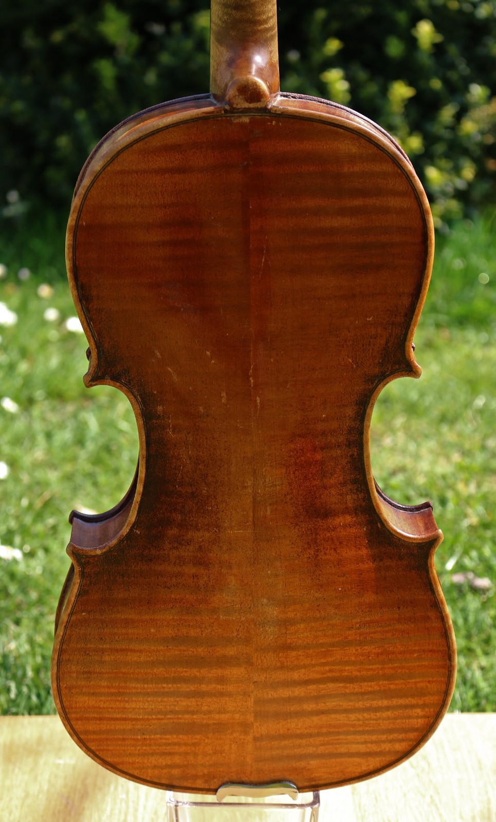 LISTEN to the VIDEO! 19th century OLd Antique German Conservatory violin(4)
