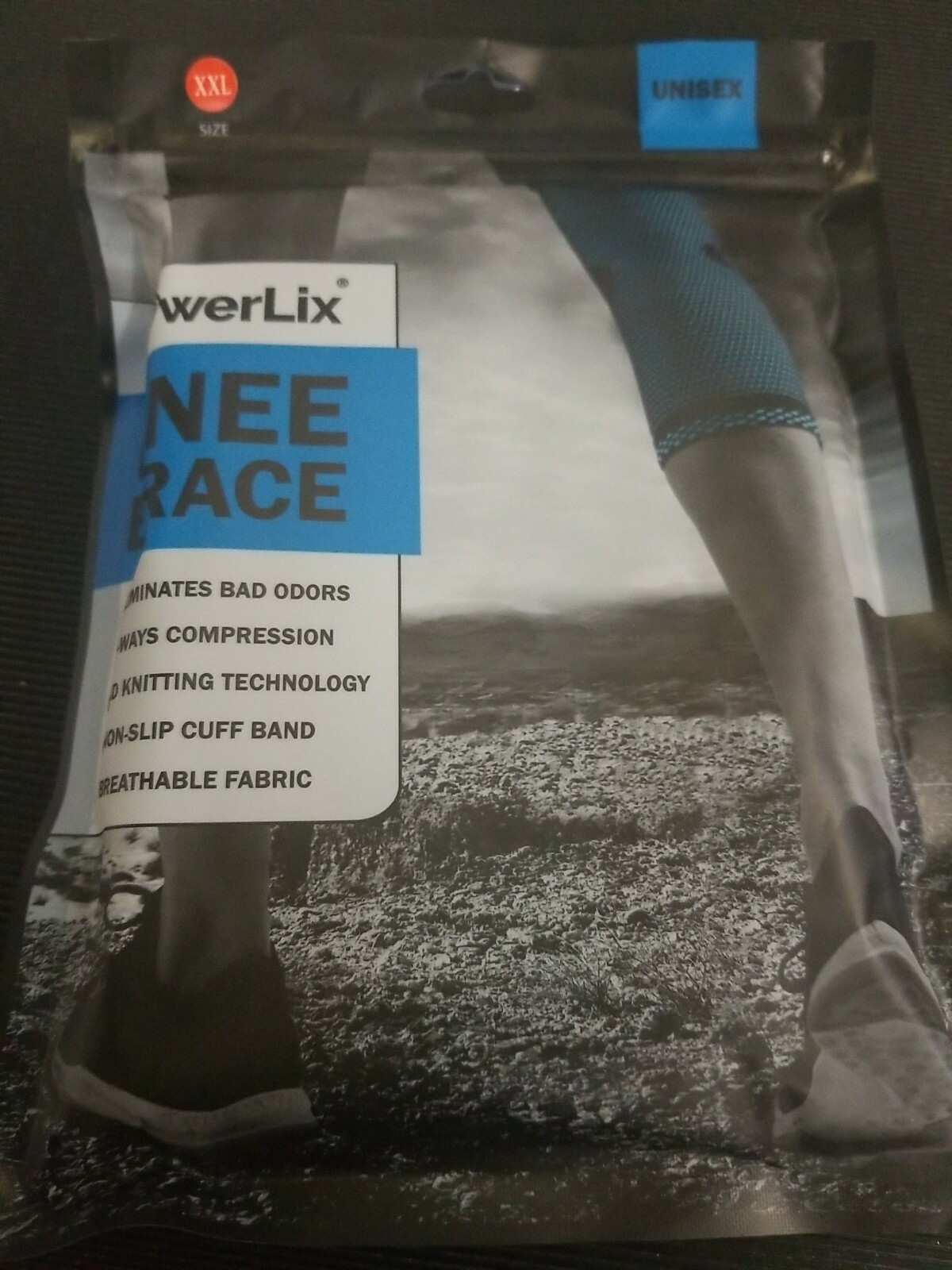 POWERLIX Knee Compression Sleeve - Best Knee Brace for Knee Pain for Men & Wo...