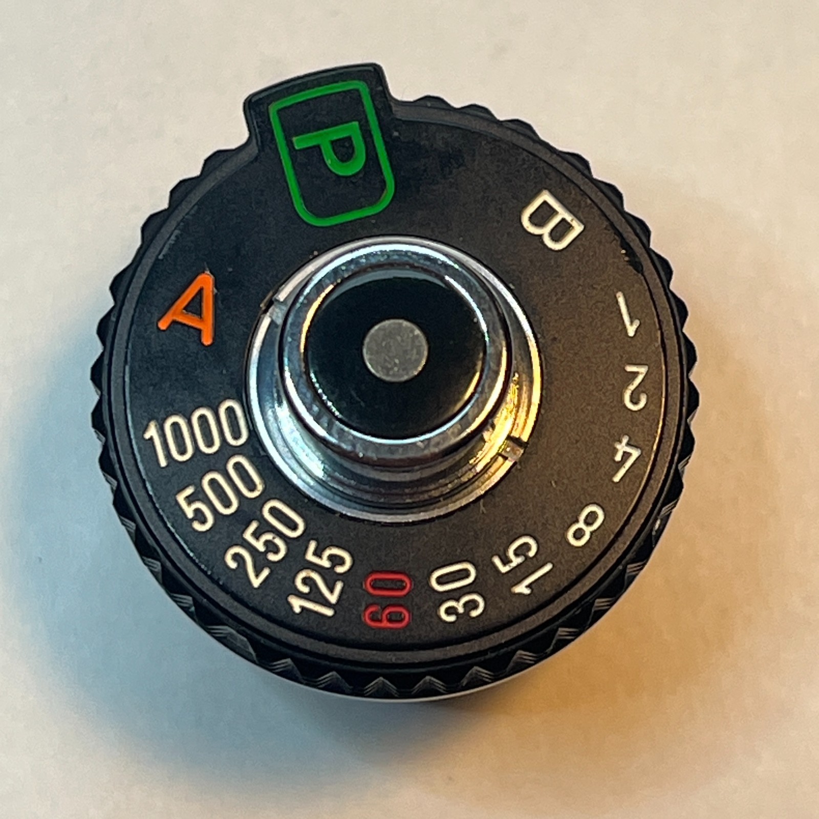 Minolta X-700 MPS Shutter Speed Dial & Release Button w/ Collar Original Part