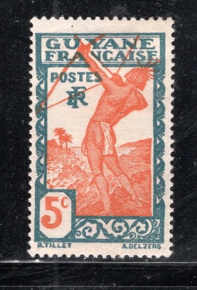 FRANCE FRENCH  GUYANE GUYANA  STAMPS USED LOT 62793