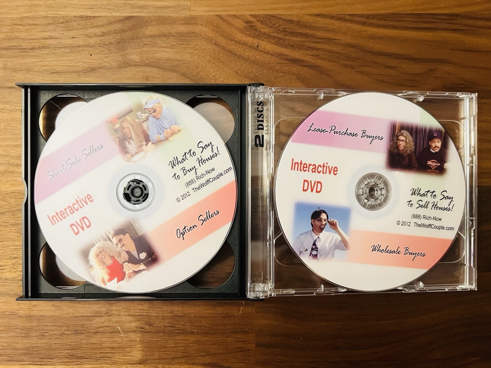 WHAT TO SAY TO BUY & SELL HOUSES COURSE THE WOLFF COUPLE & RON LEGRAND Just DVDs