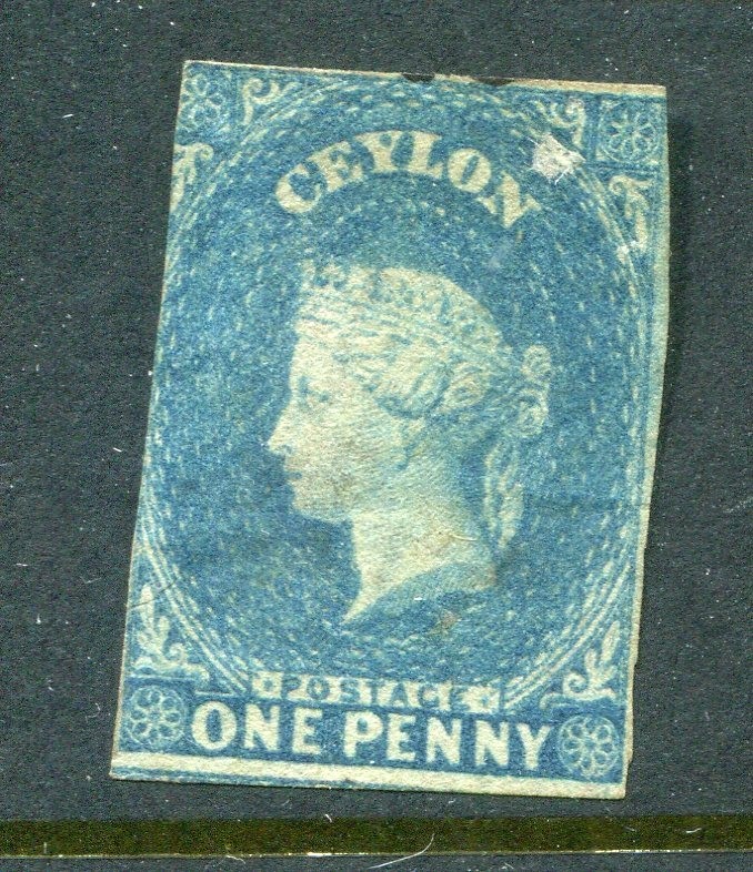Ceylon #3 Victoria 1 P. [Used]