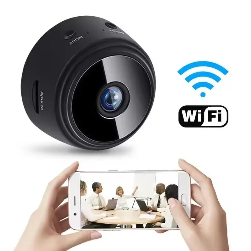 Mini WiFi 1080P Security Camera for Home Monitoring 📷✨