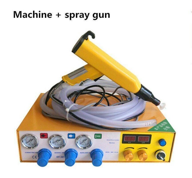 Portable Powder Paint Experiment System Electrostatic Powder Coating machine