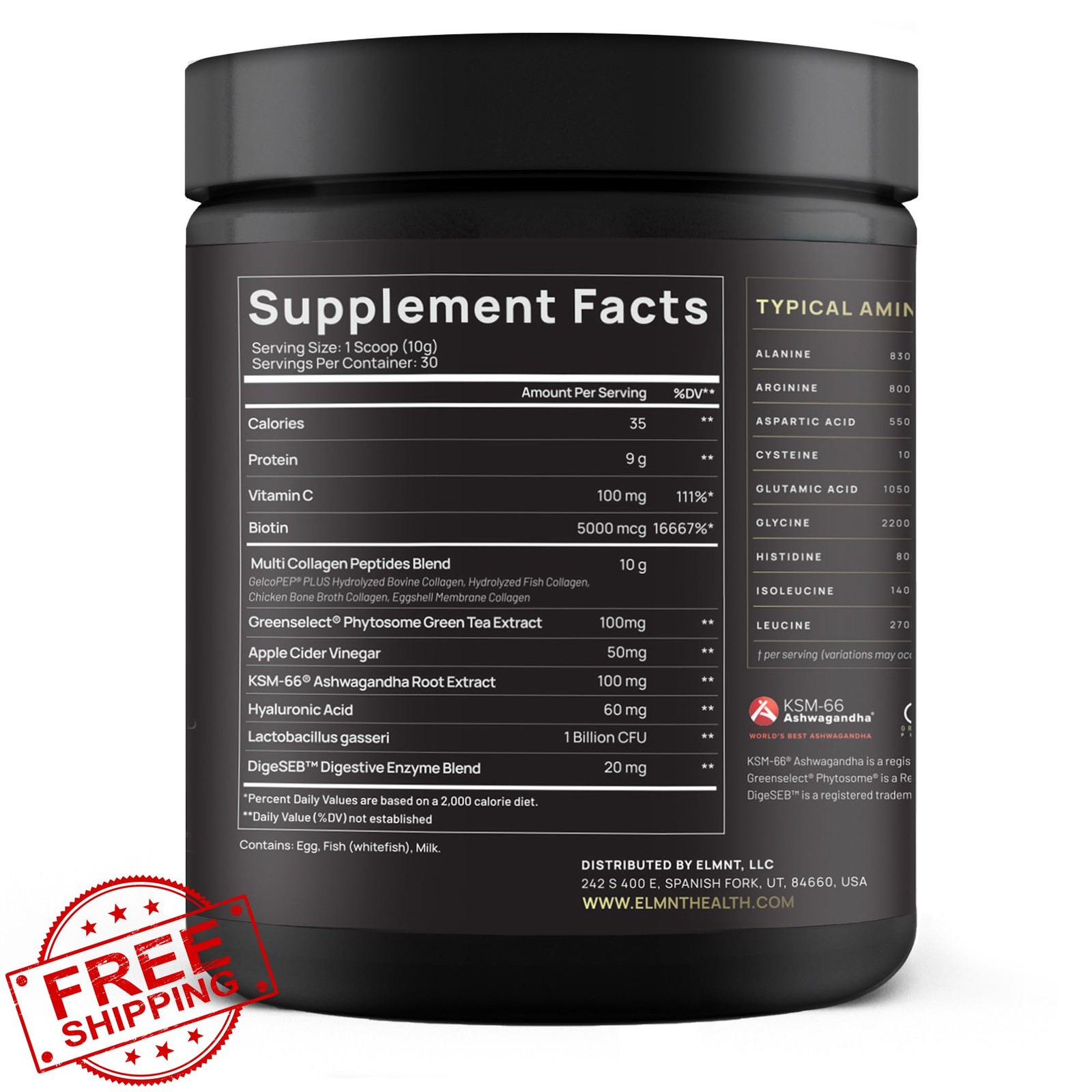 Super Collagen Powder Women Weight Loss Beauty Unflavored Probiotics