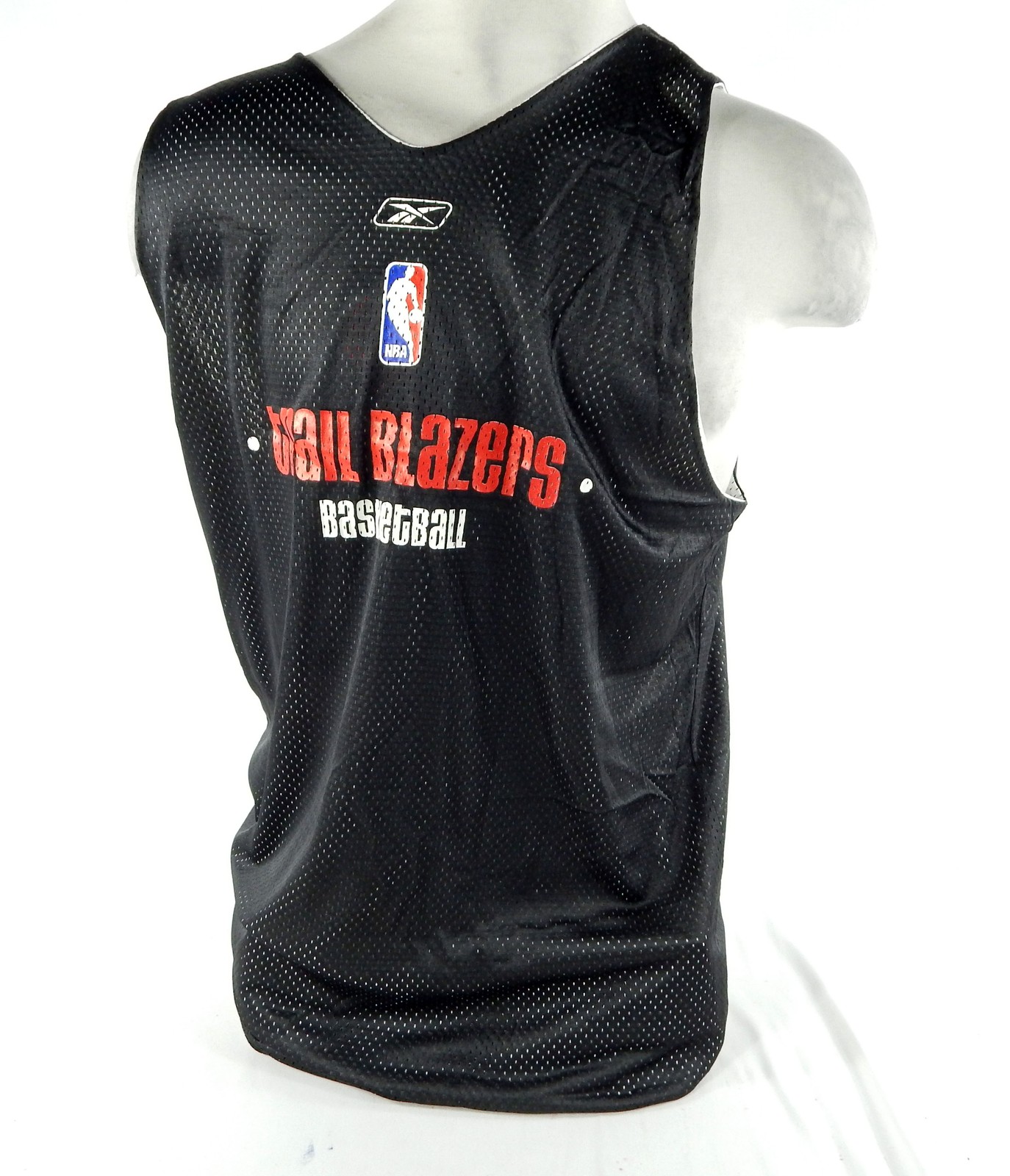2000s Portland Trailblazers Game Issued Black Practice Jersey XL DP70192