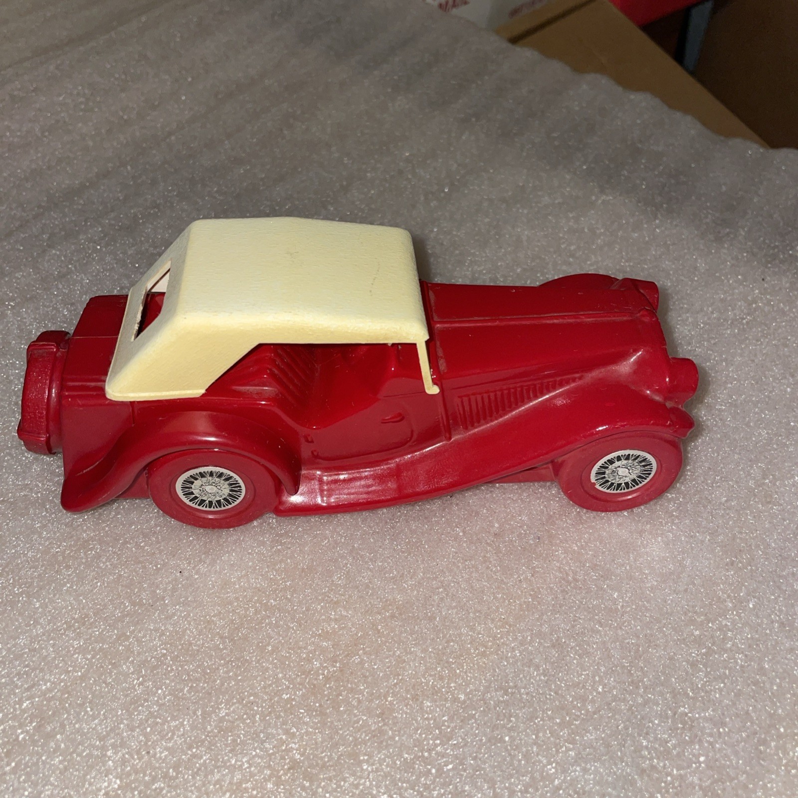 Vintage Avon Car 1936 MG Cologne Aftershave Glass Bottle Empty