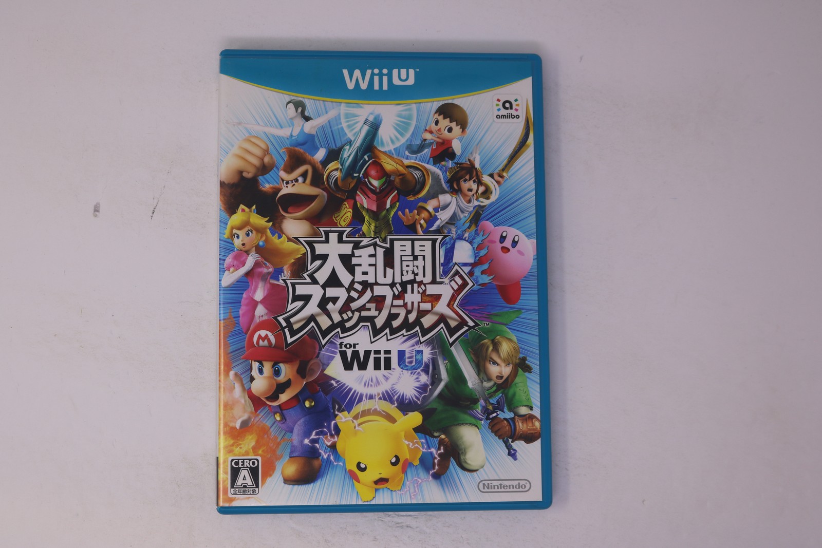 Super Smash Bros. for Wii U (Japan) Wii U (Region Locked) JPN