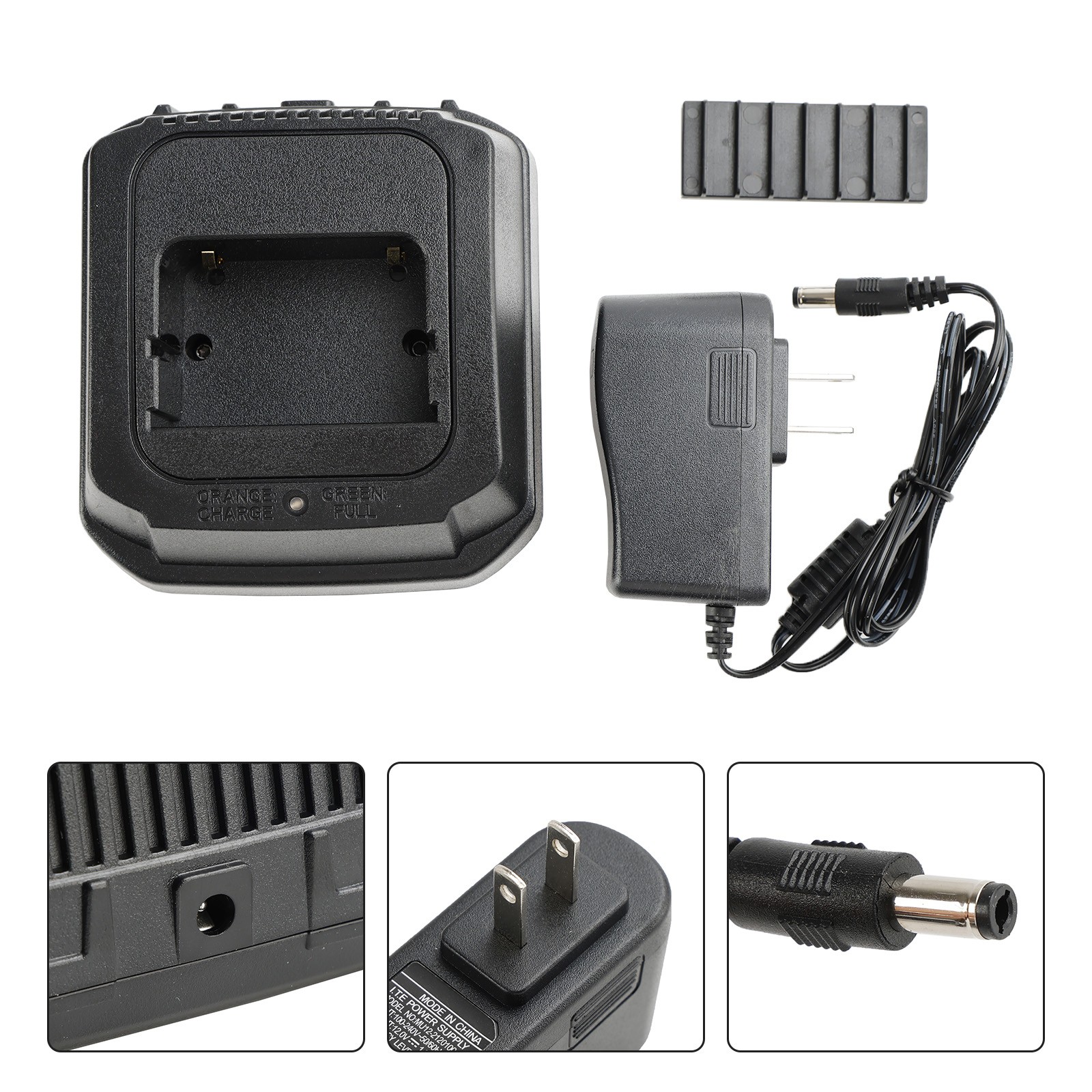 BC-143 Charger BP-196 Battery Fast Rapid Dock fit ICOM IC-F3 F-3S IC-F4 US Plug