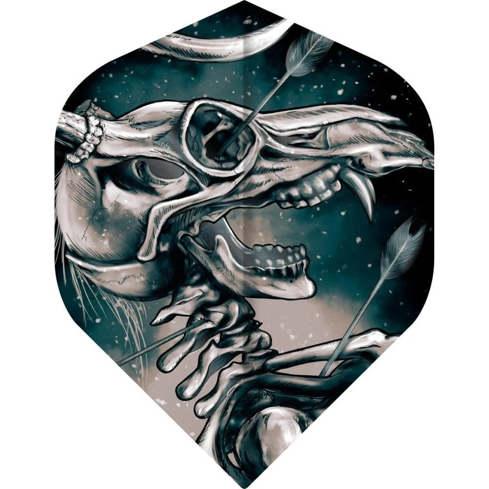 Horror Show Deer Skull No2 Standard Dart Flights