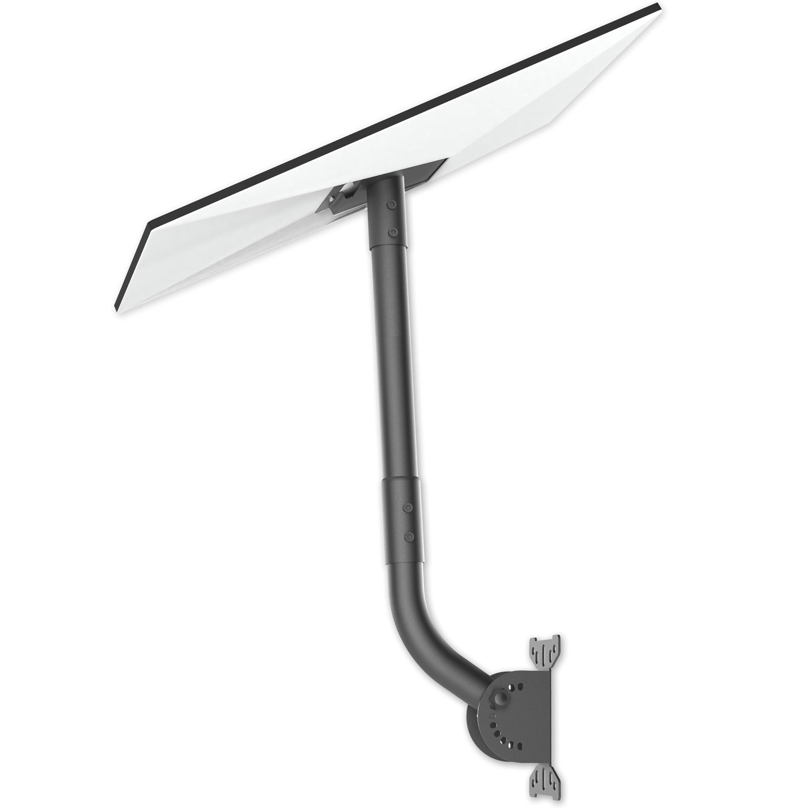 Starlink V 3 Mount Adjustable Long Arm Wall & Roof Mount, Heavy Duty Steel St...