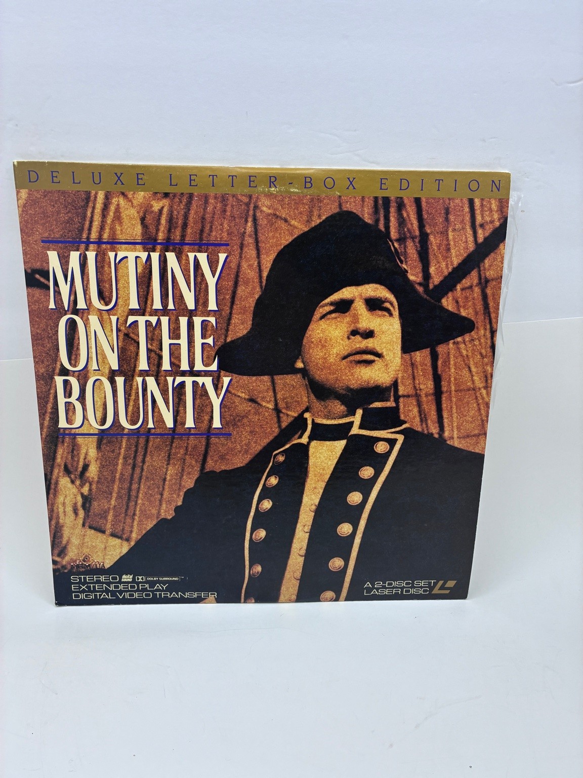 Mutiny on the Bounty LaserDisc 1962 Adventure Deluxe Letter Box MGM/UA
