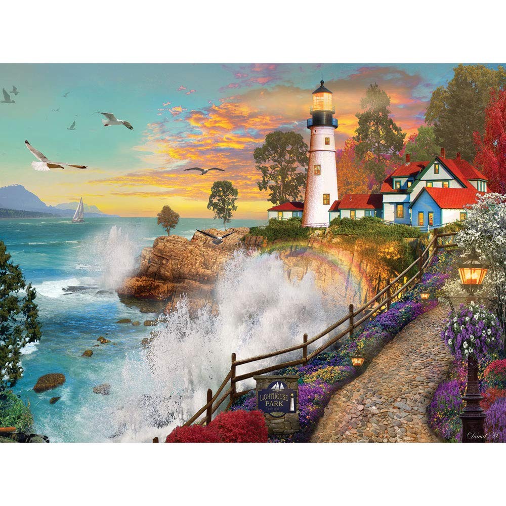 Bits and Pieces - 500 Piece Jigsaw Puzzle 500 "Lighthouse Park" 