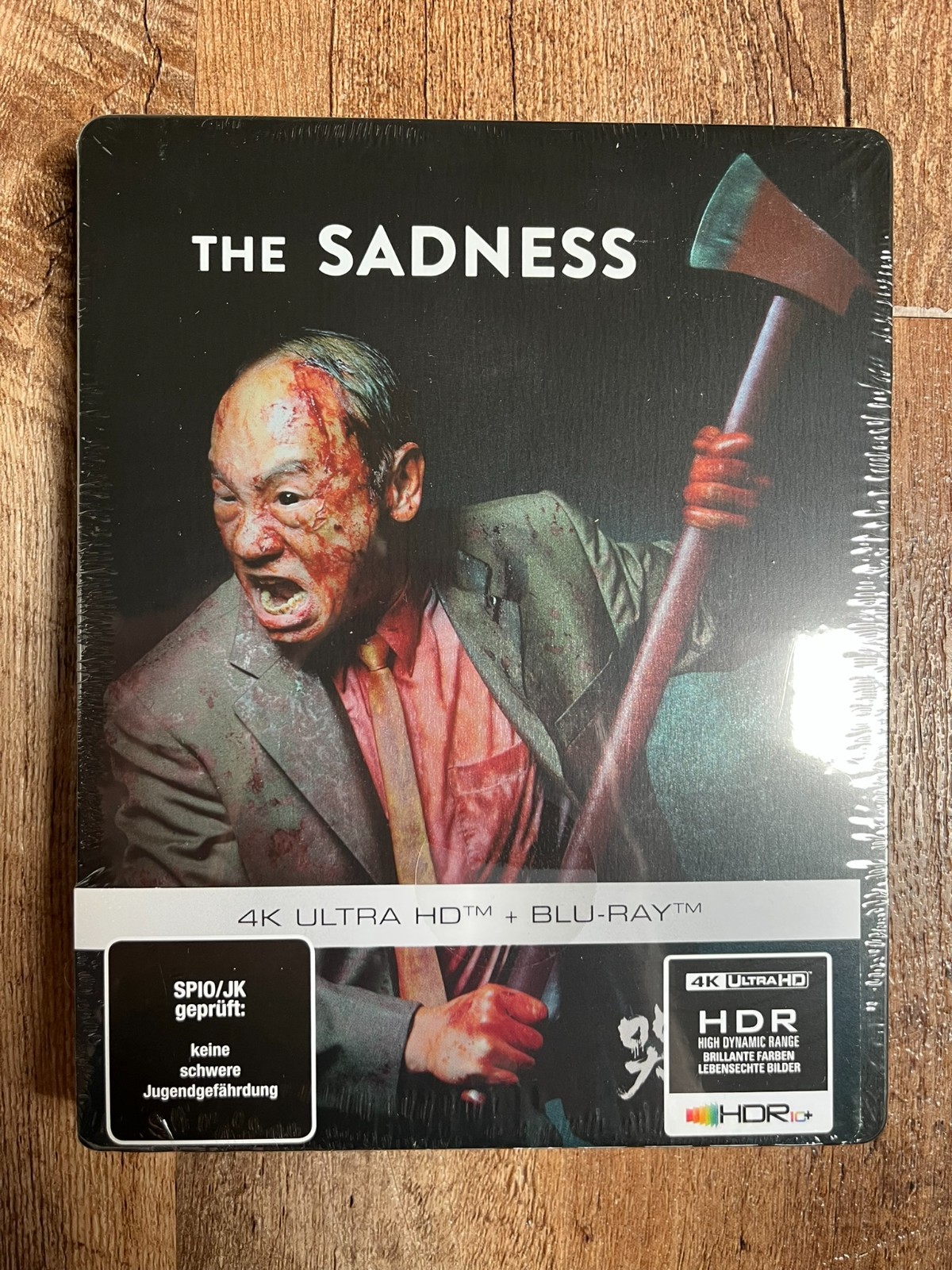 The Sadness w. Steelbook (4K UHD + Blu-ray, 2021, EU Import, Region Free) *NEW*