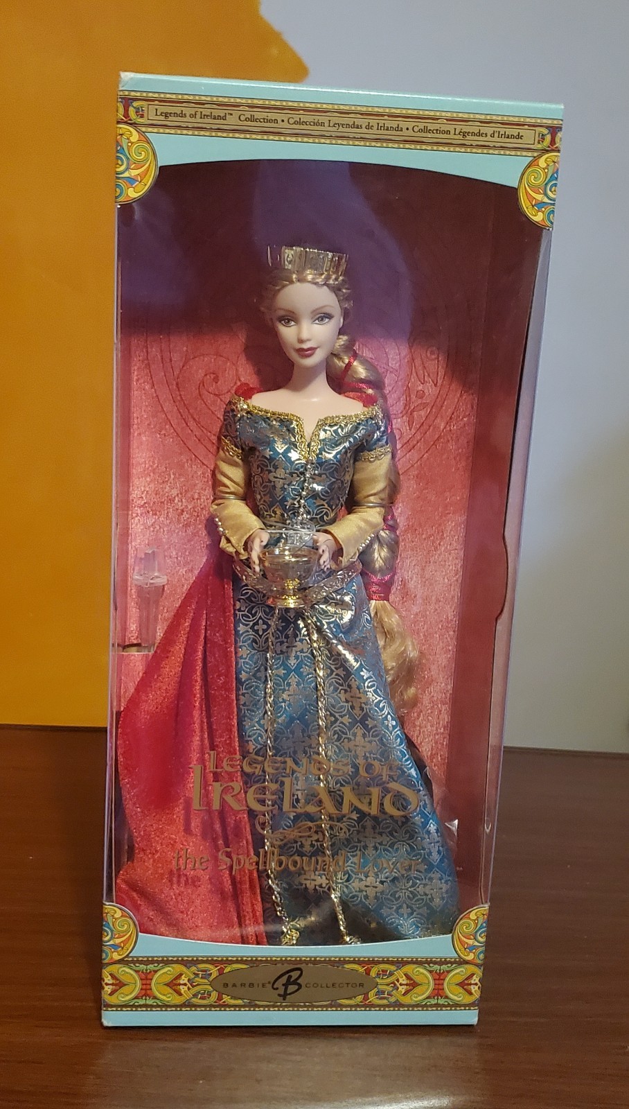 Barbie Legends of Ireland Collection 2004 The Spellbound Lover Doll G8070 NFRB