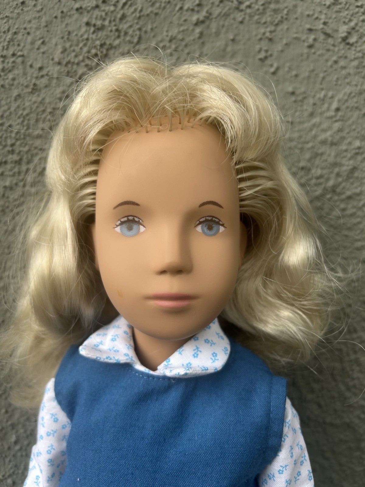 Vintage 16" Sasha Doll 115S Blond Tunic All Original W Wrist Tag England