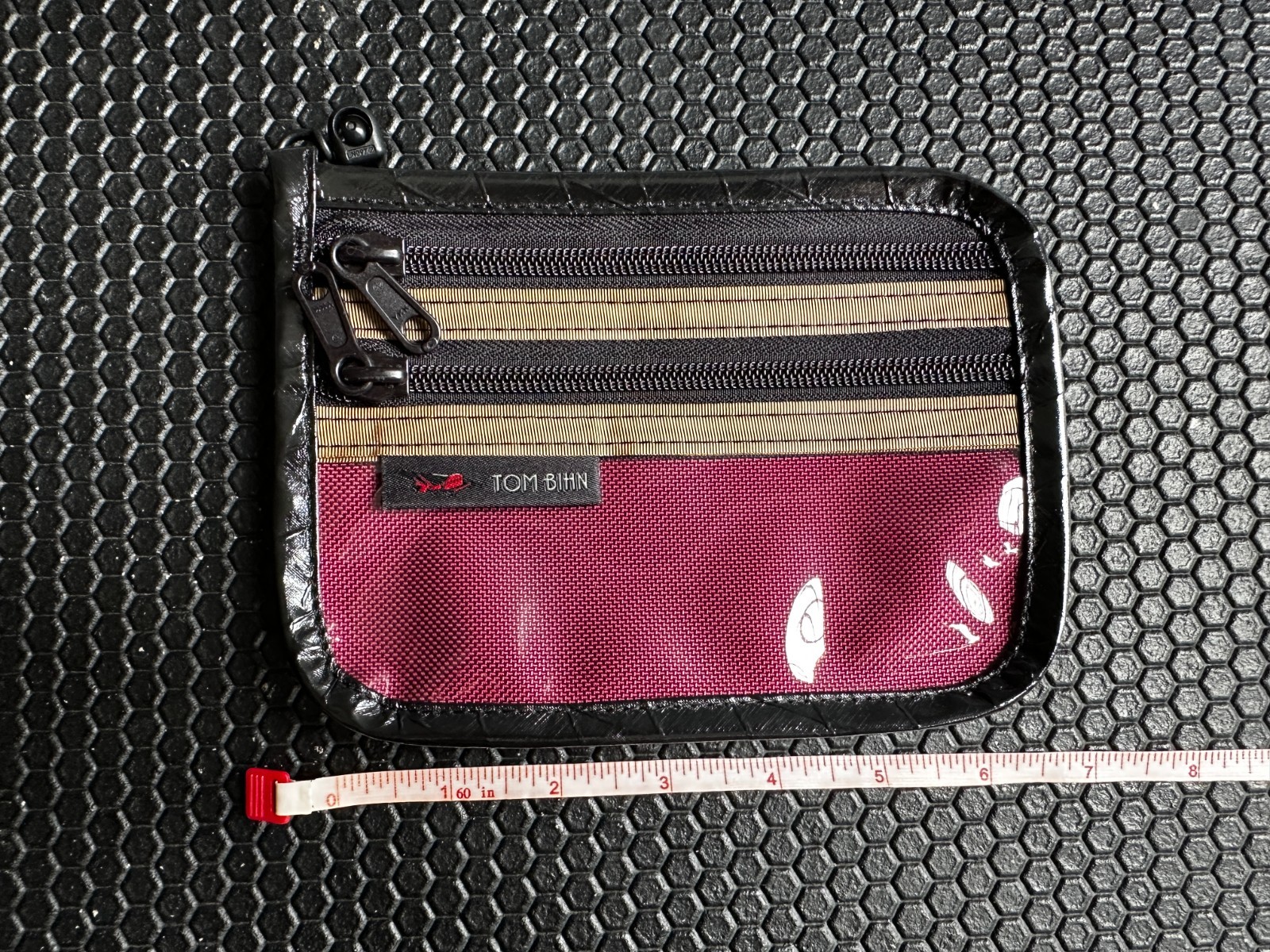 Tom Bihn Mystery Clear Organizer Pouch - Small, Double - OOAK