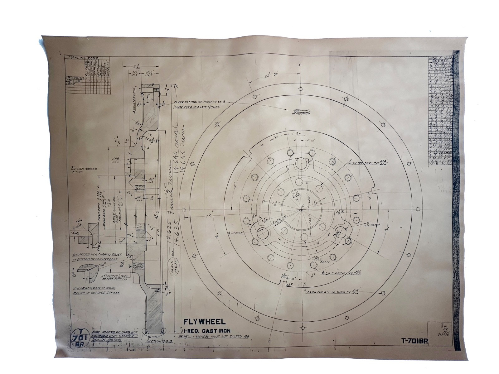 Ford motors poster 18x24"