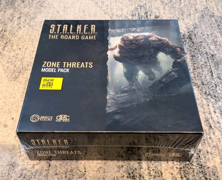 S.T.A.L.K.E.R. the Board Game Zone Threats Expansion by Awaken Realms Stalker