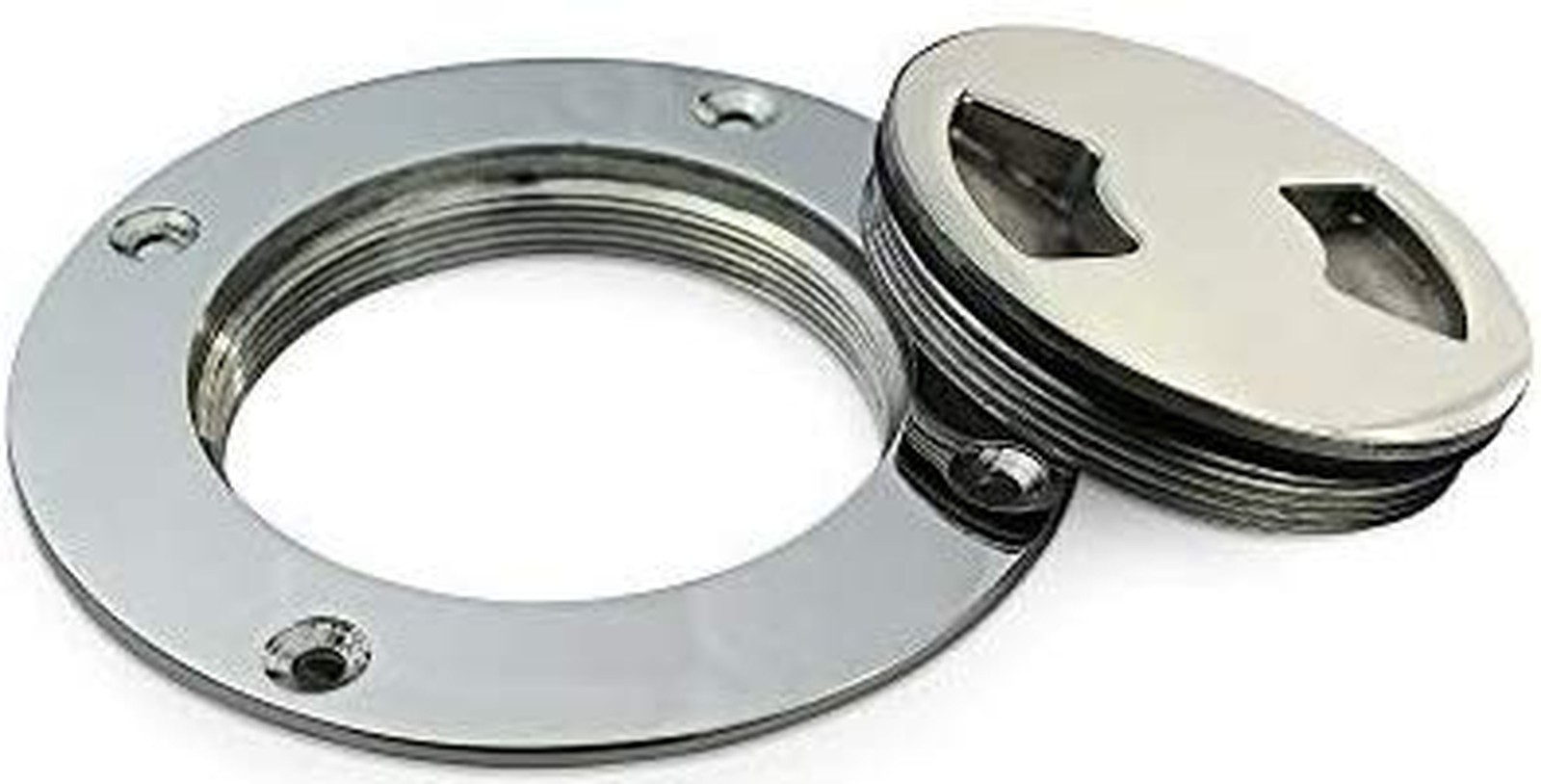 Boat Deck Plate Made from Heavy Duty 316 Marine Grade Stainless Steel 3 Inch