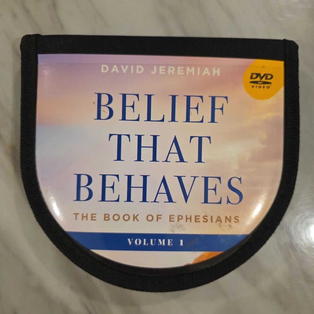 David Jeremiah Belief That Behaves 10 DVD Set Volume 1 Book of Ephesians