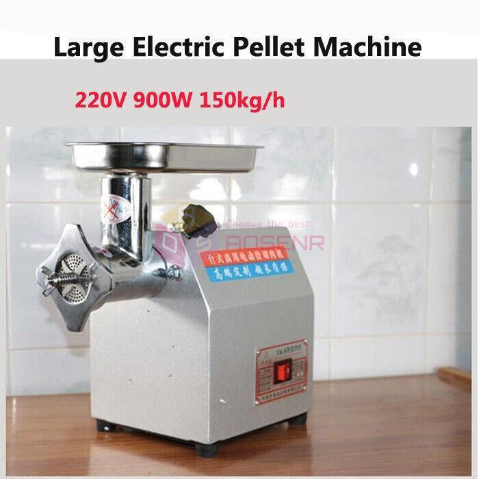220V Stainless Steel Electric Animal Food Granulator Extruder Pellet Machine