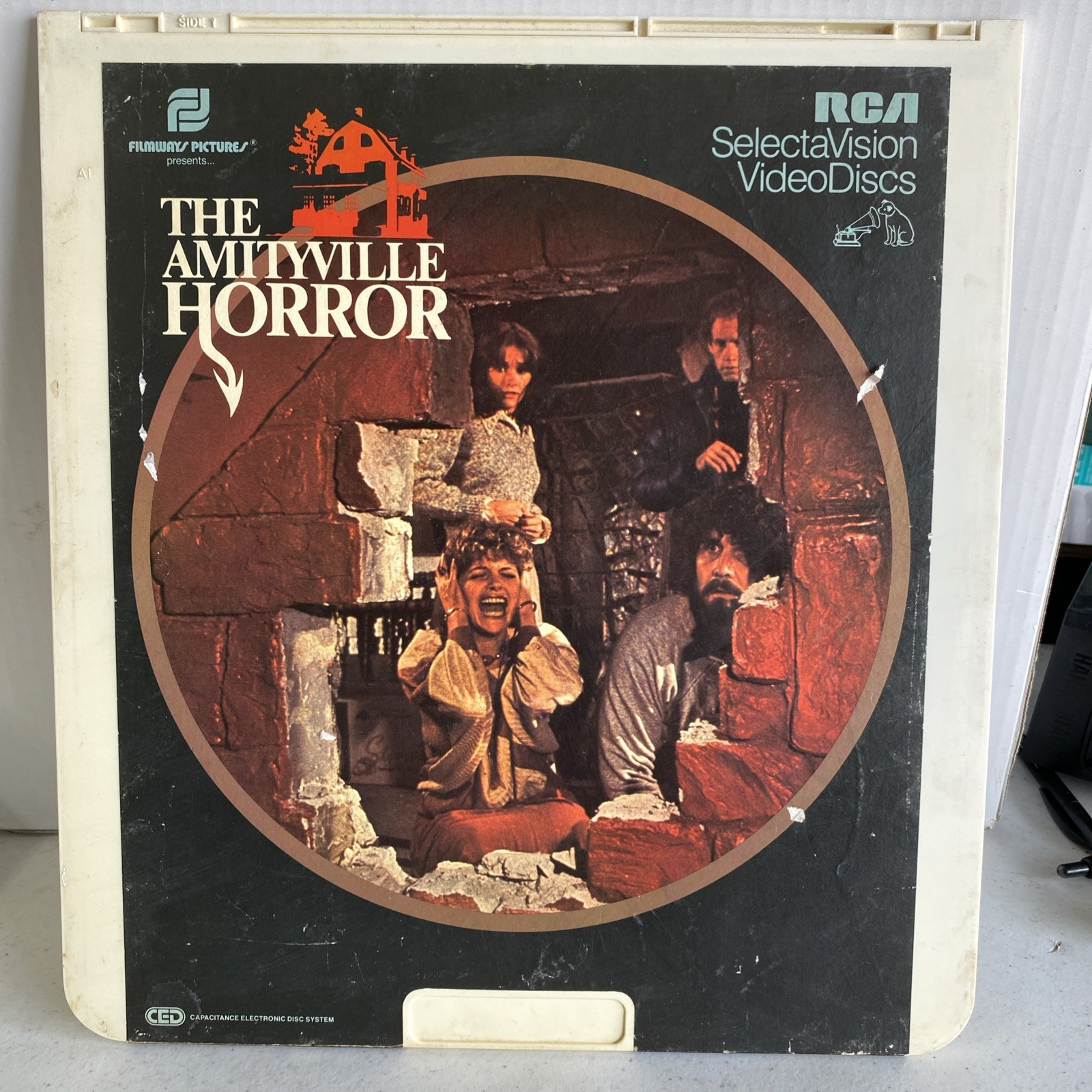 1979 The Amityville Horror Movie CED RCA SelectaVision Video Disc