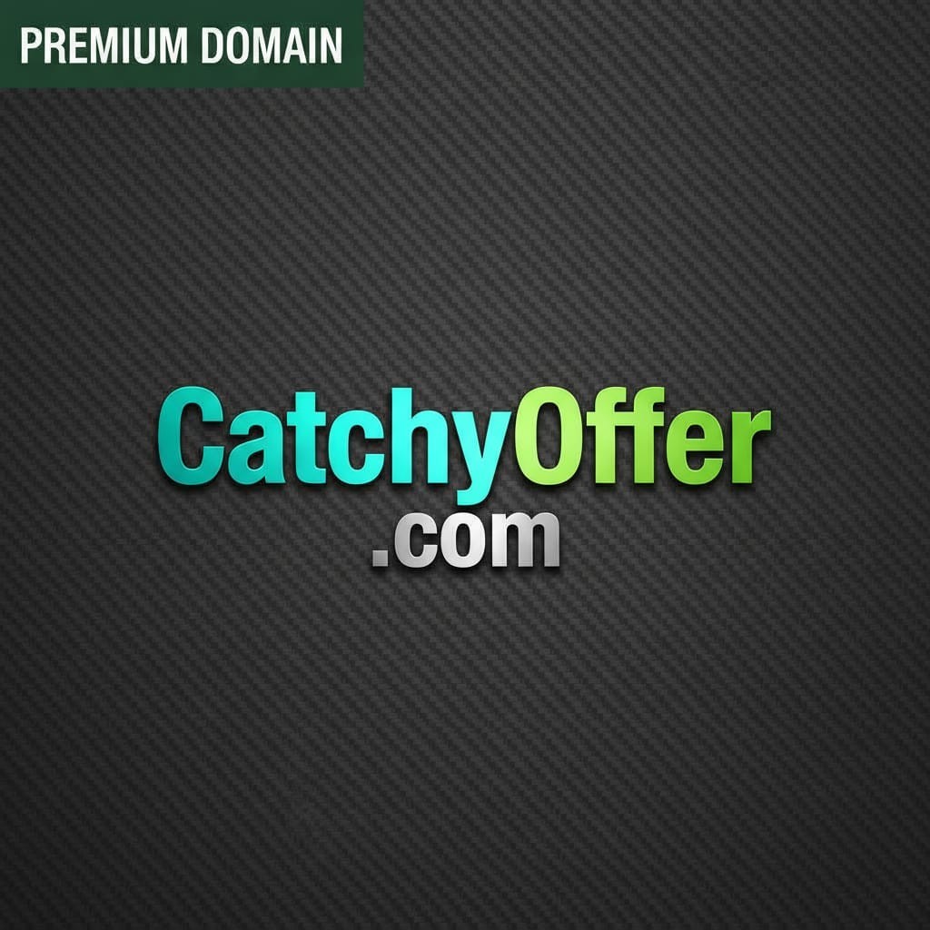 CatchyOffer.com – PREMIUM Domain Name E-commerce, Deals & App