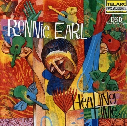CD: Ronnie Earl - Healing Time (2000) BLUES ROCK  EX/EX