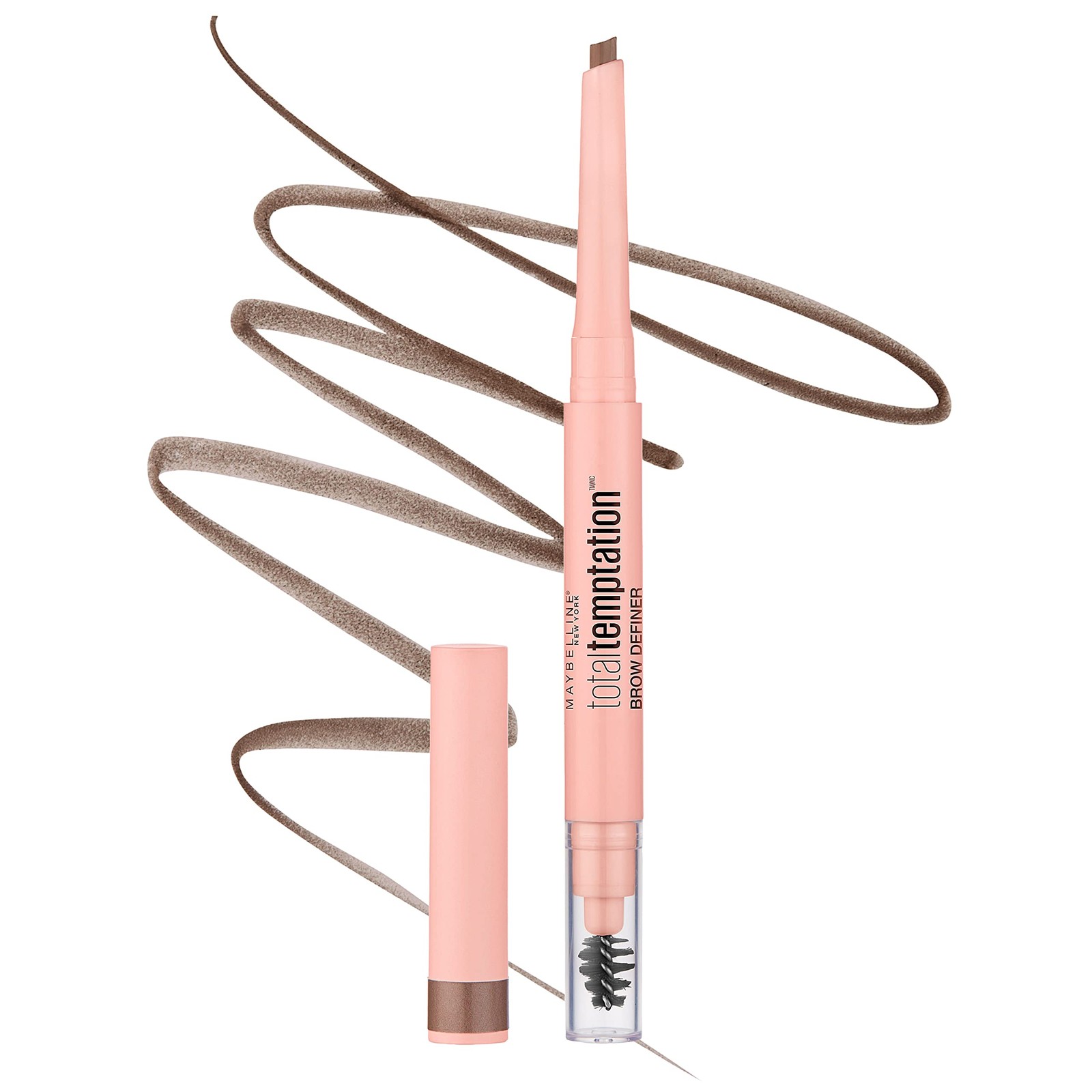 Maybelline Total Temptation Eyebrow 1 Count (Pack of 1), 305 SOFT BROWN 