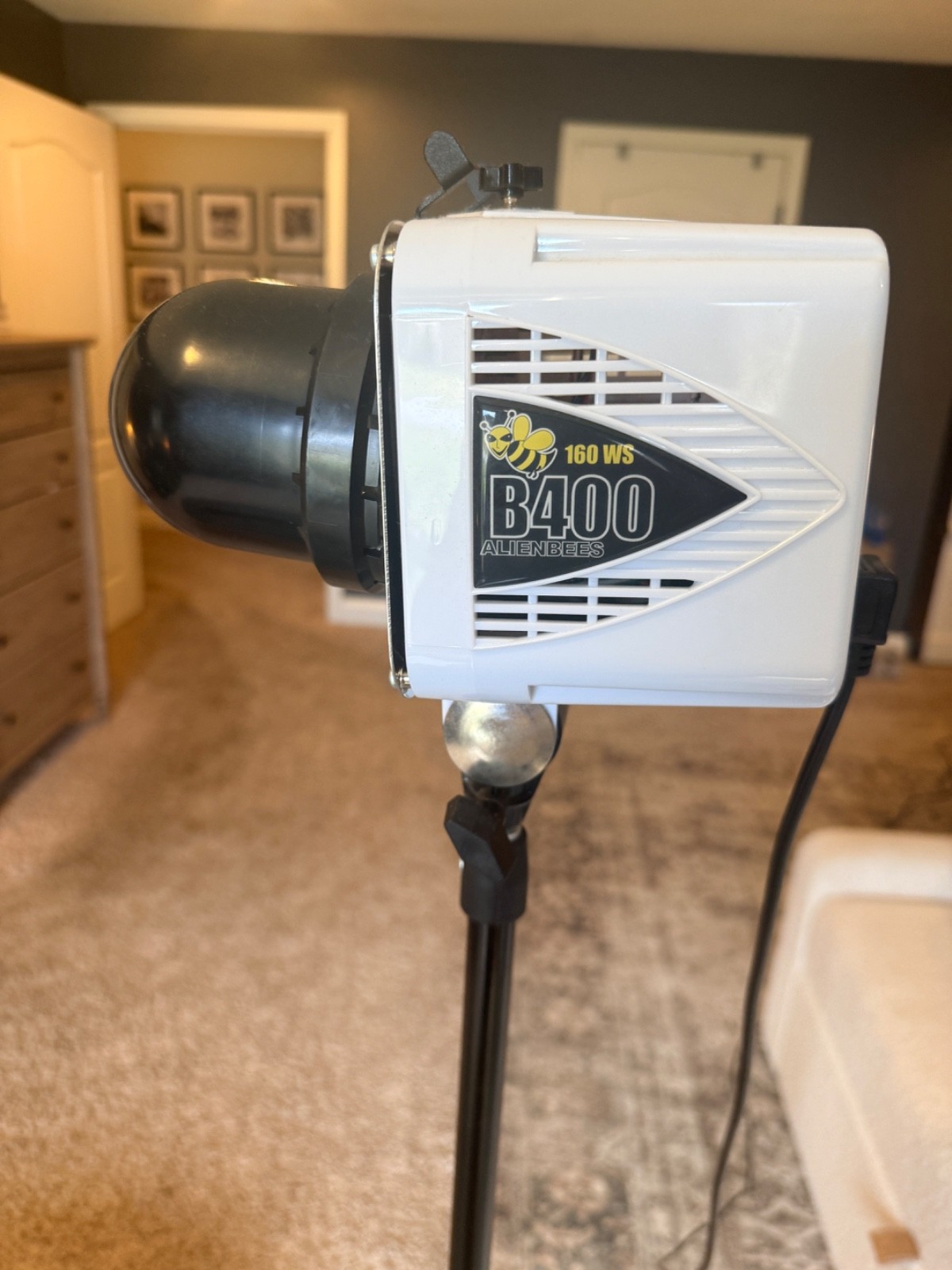 Paul C Buff Alien Bee B400 Studio Strobe Flash Monolight Photography Light