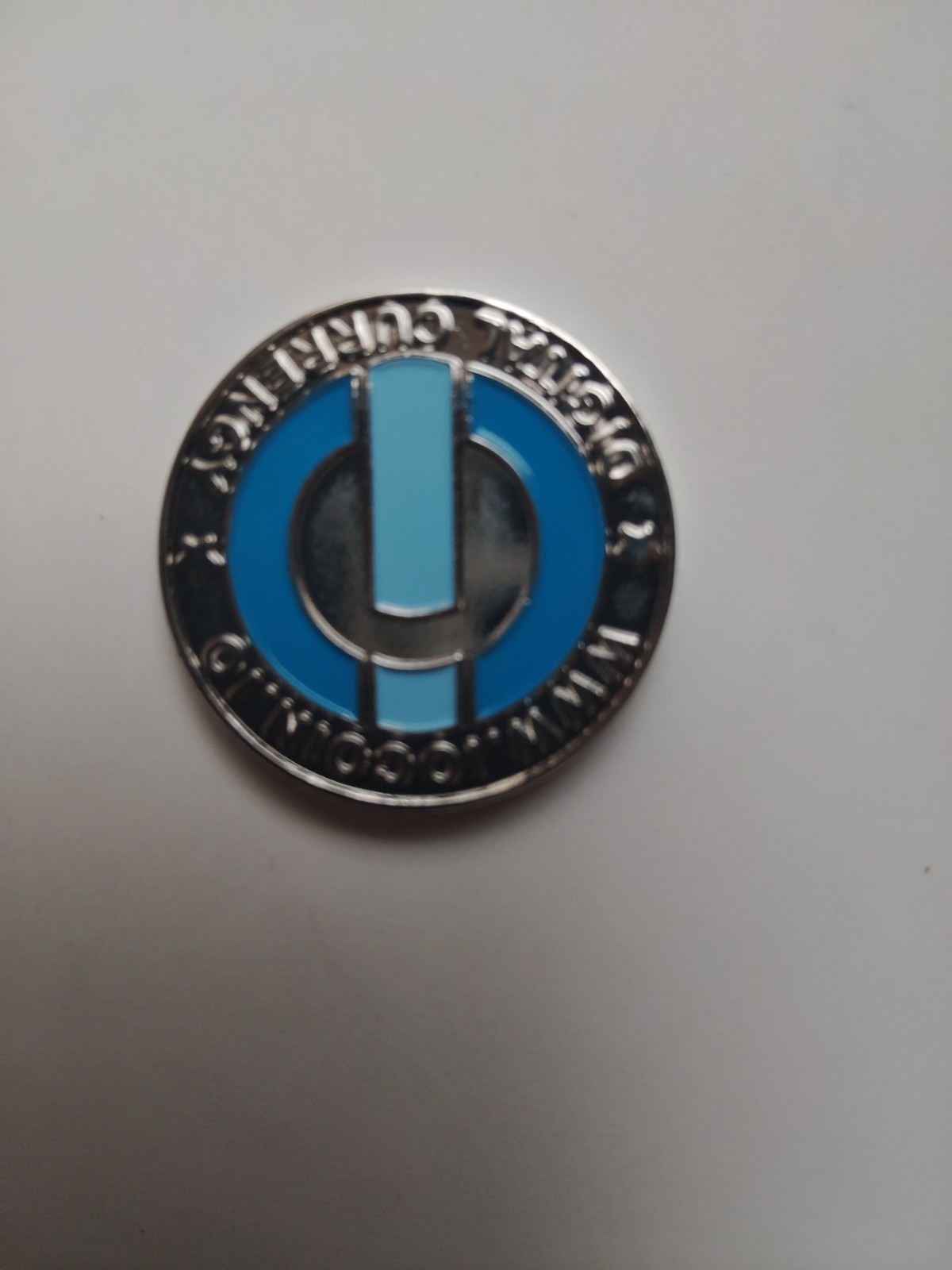 Rare 2014 I/O Coin (IOC) Limited Edition Physical Crypto Coin #55 Like Bitcoin