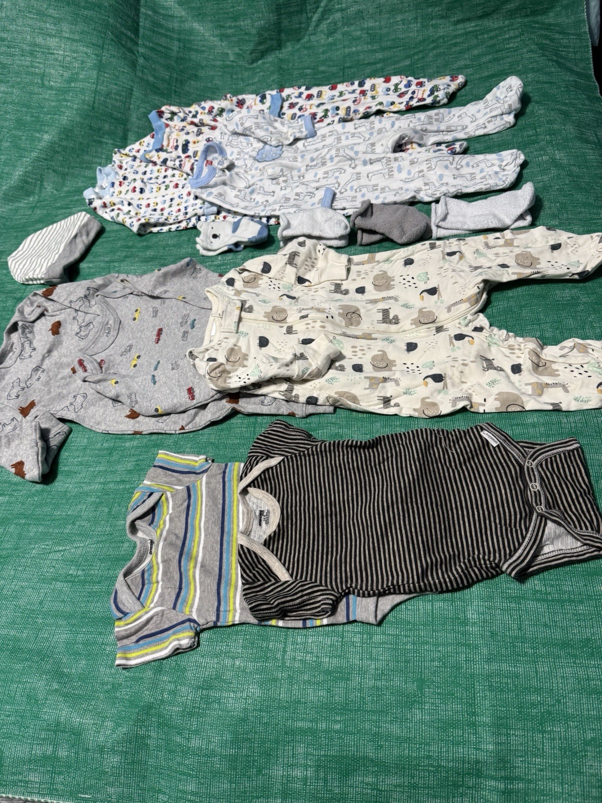 Boys Baby Clothes Lot, 0-3 Months & 6-9 Months, Gently Loved