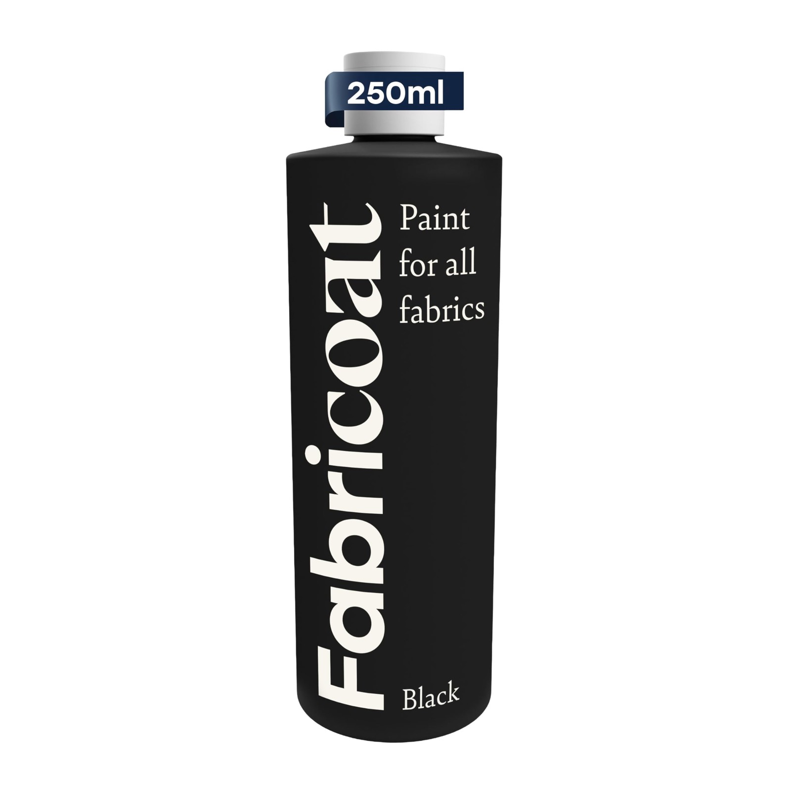 Fabricoat - Fabric Paint for Furniture - 8.5oz / 250ml Black- Restore or Chan...