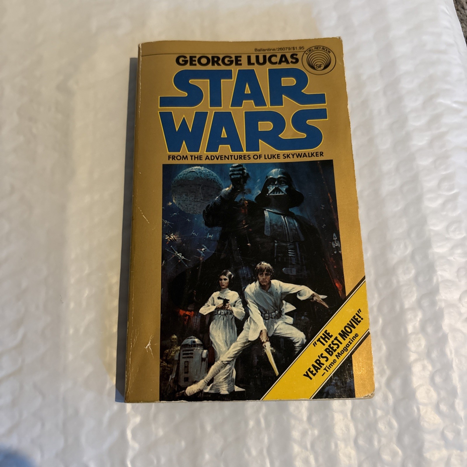 George Lucas Star Wars Del Rey Paperback Movie Pictures (1977)