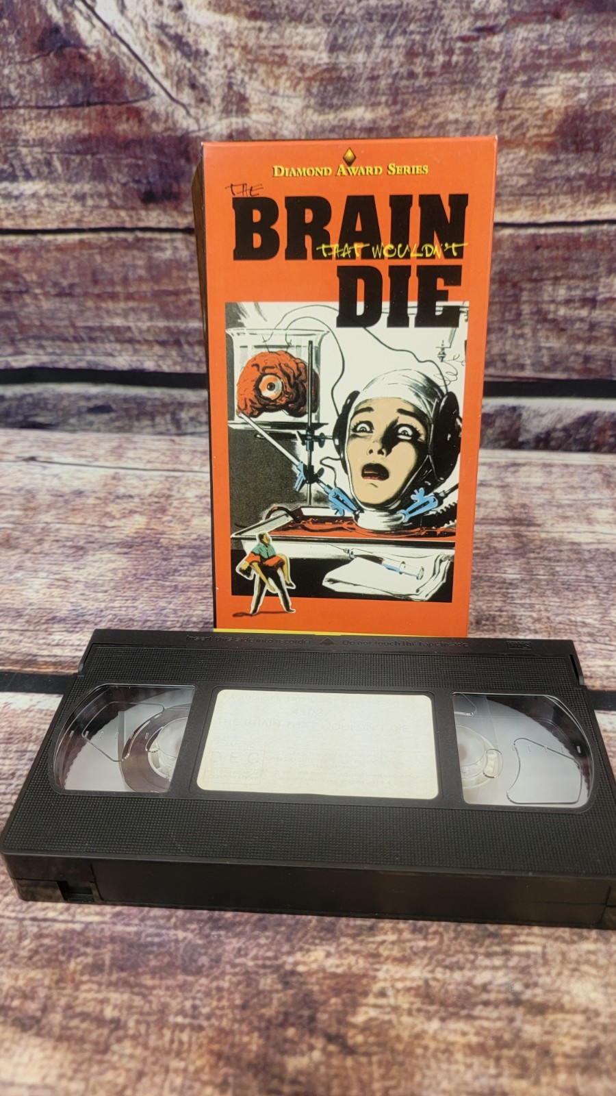 The Brain that Wouldn't Die VHS Diamond Entertainment