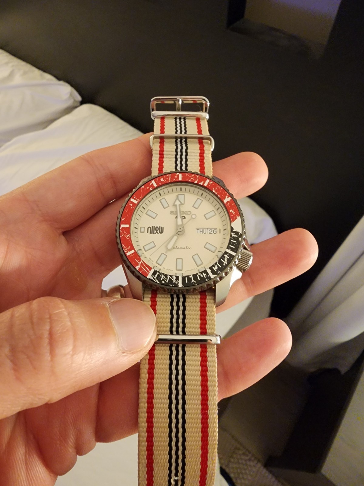 Seiko 5 Sports Street Fighter V Ryu Limited Edition srpf19k1 with box and papers