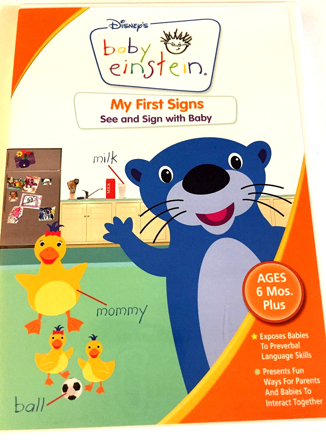 Baby Einstein: My First Words DVD Ages 6 months Plus - Ships With Tracking