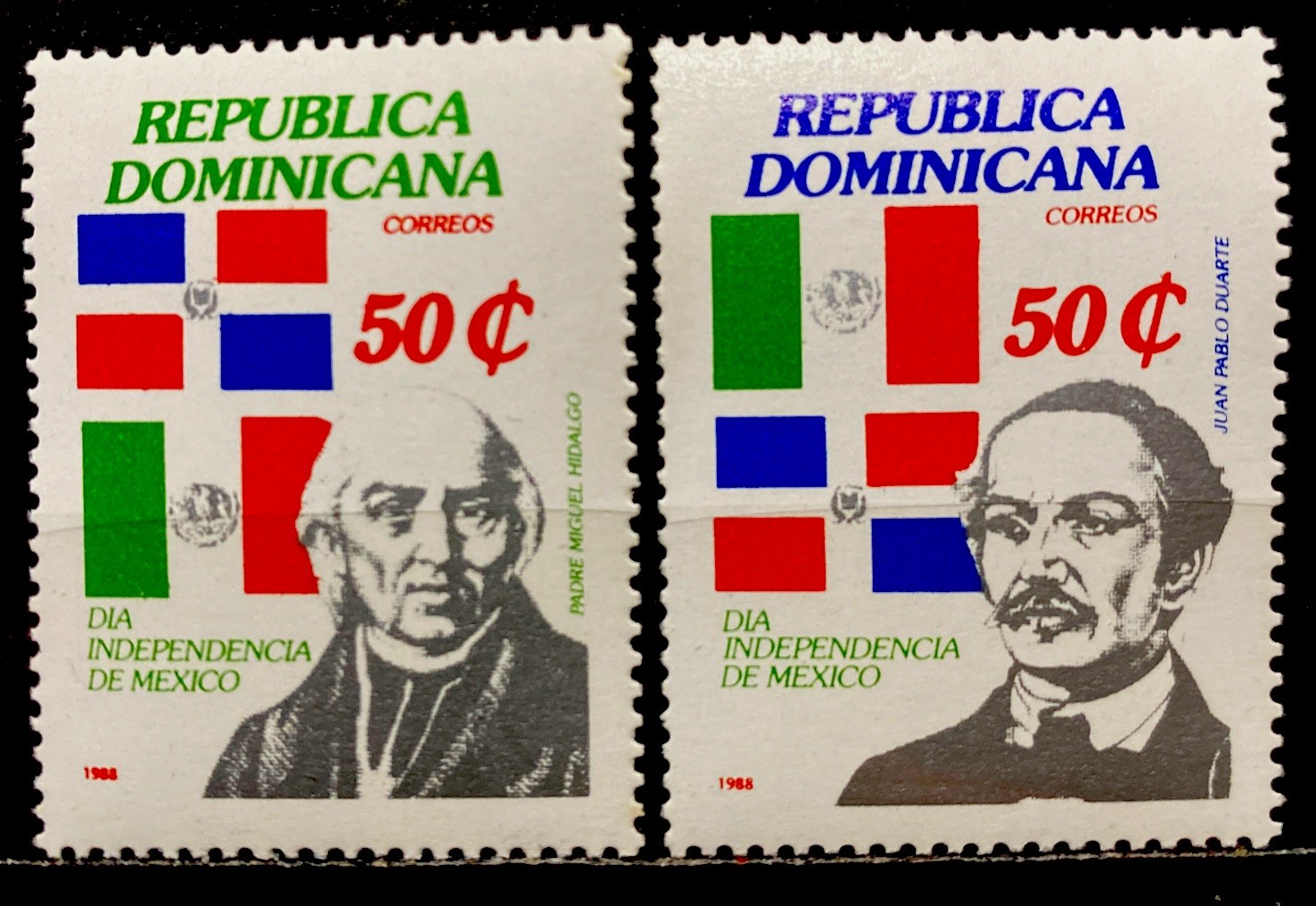 Dominican Republic 1988. SC# 1029-1030. MNH