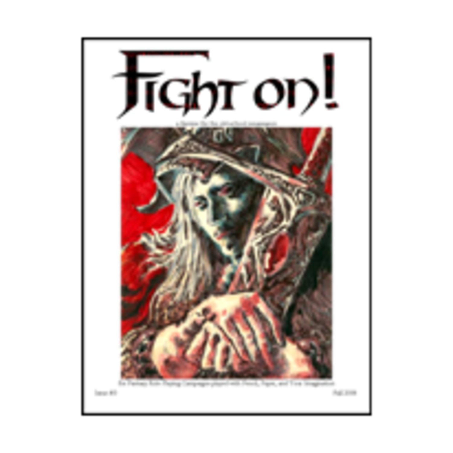 Fight On! Fight On! #3 "Wilderlands Map 19 - The Wild North" Mag VG+