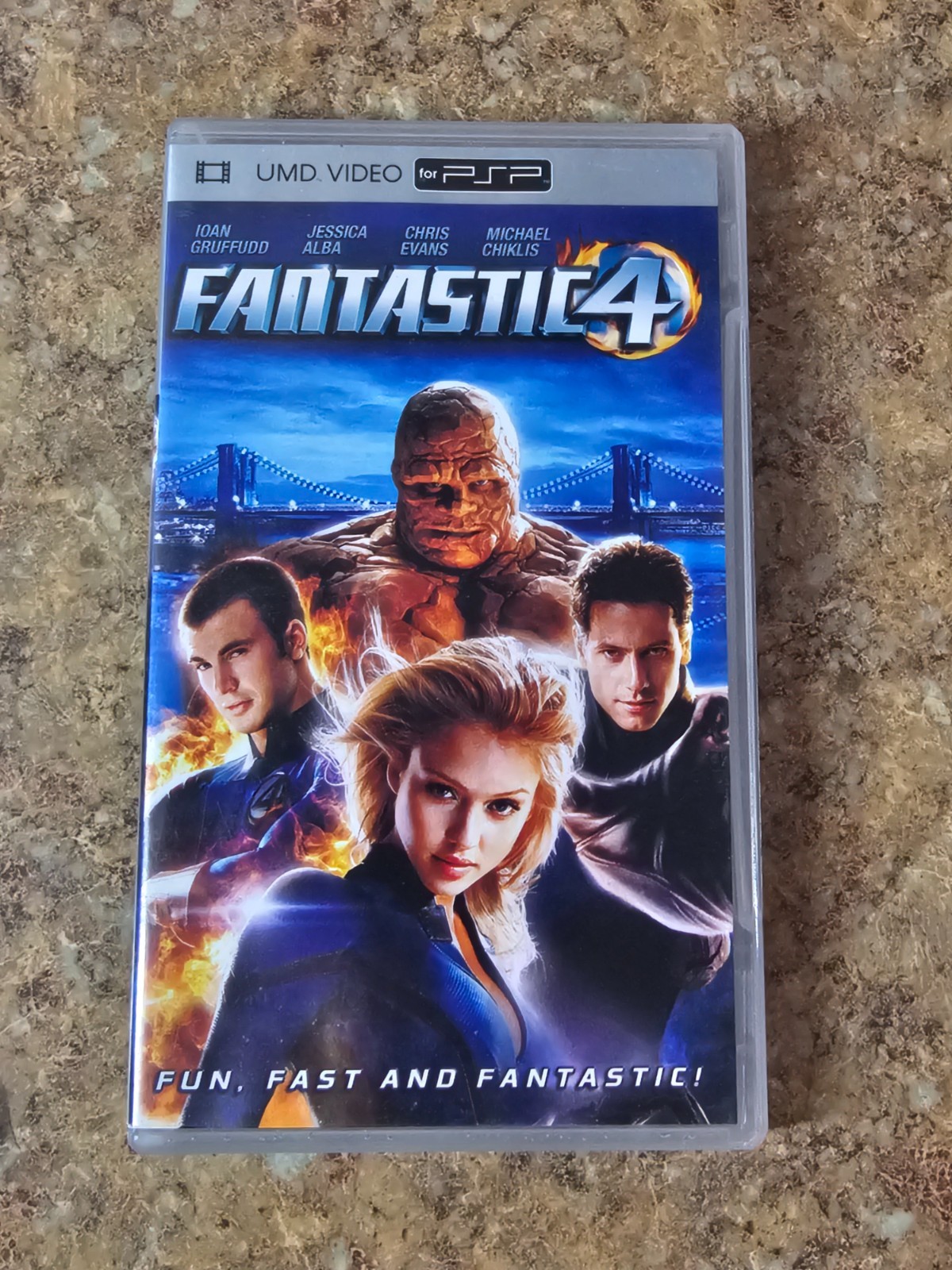 Fantastic 4 UMD VIdeo (For Sony PSP, 2005) Pre-owned w/ Case