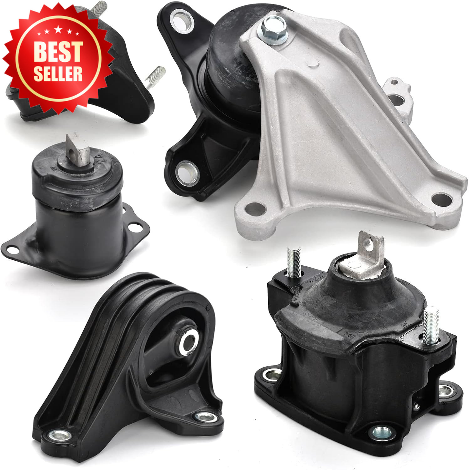 Engine Motor Mount Set for Accord 2.4L 2013-2017 Replaces A65072 A65054 US