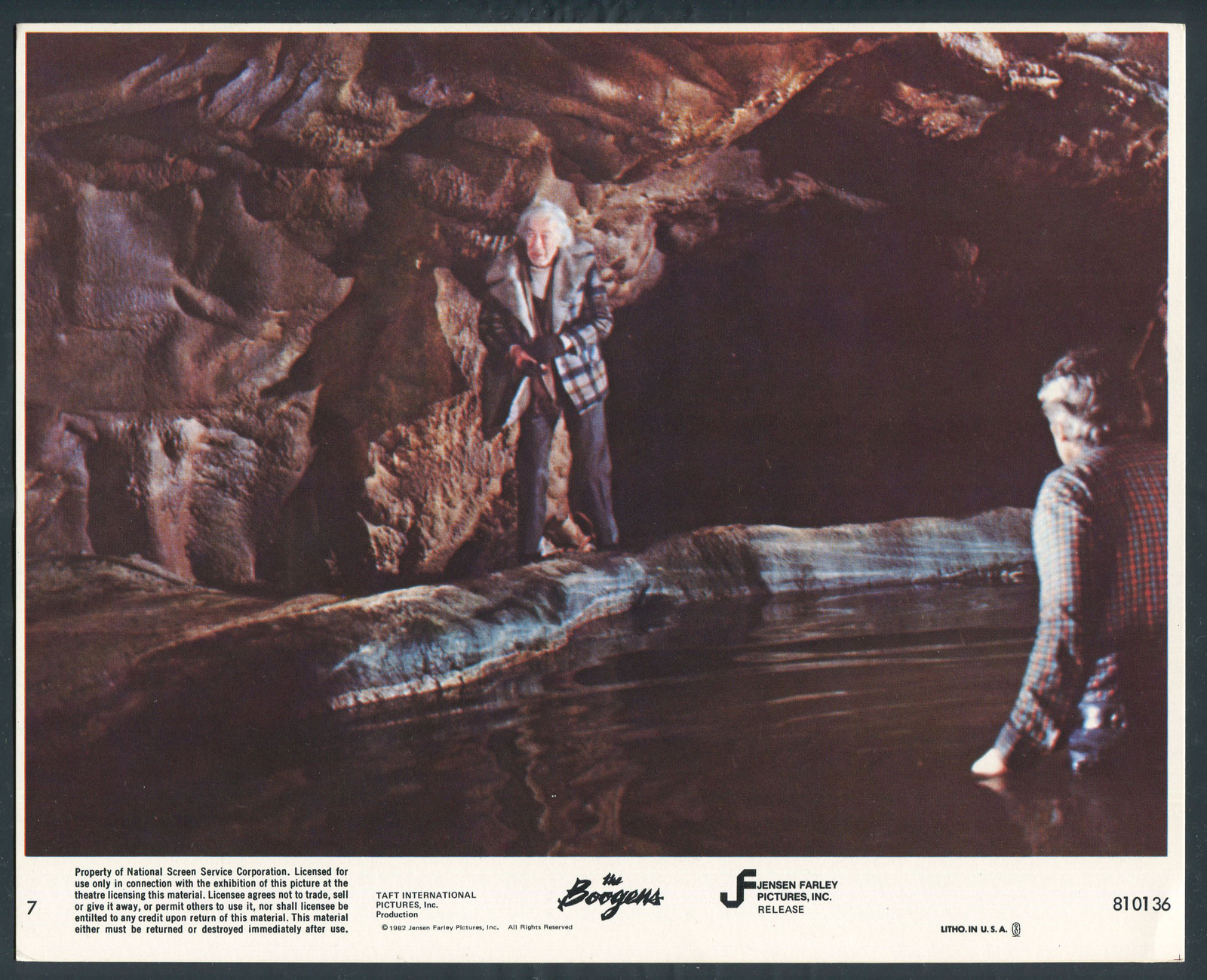 PEG STEWART MED FLORY CAVE WATER HORROR The Boogens ‘81