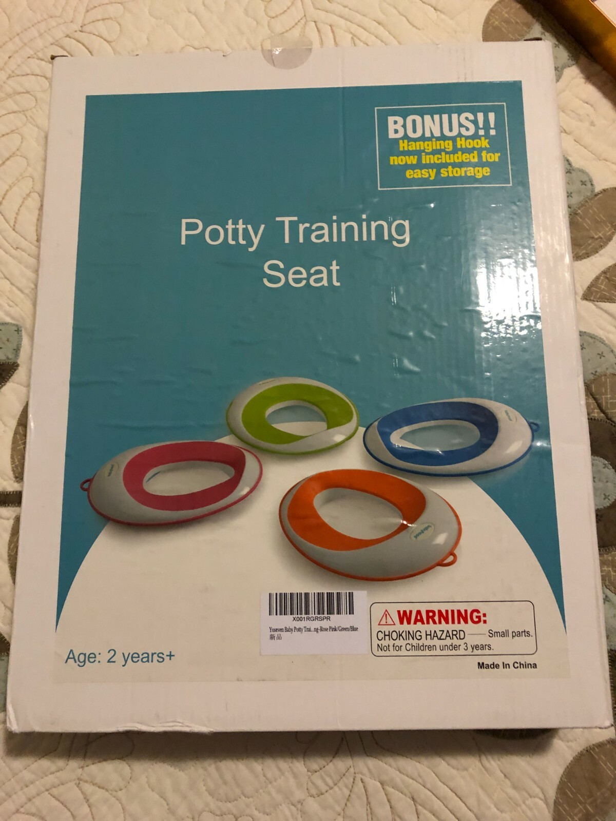 NIB Babyhood Potty training seat Bright pink age 2+
