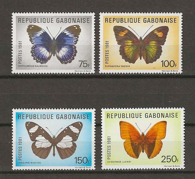 GABON 1981 SG 786/789 MNH 