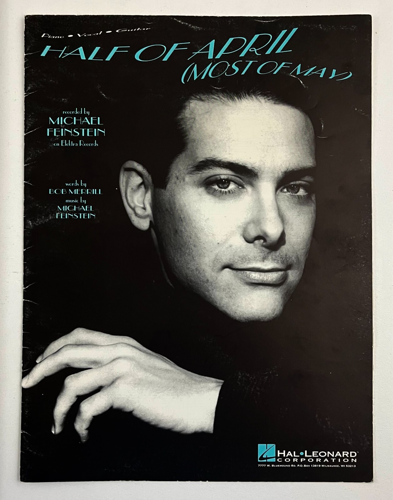 1992 Half Of April Most Of May Michael Feinstein Piano Vocal Vintage Sheet Music